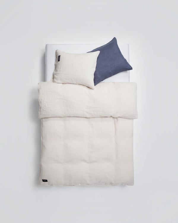 Mother duvet cover | Beige Linen
