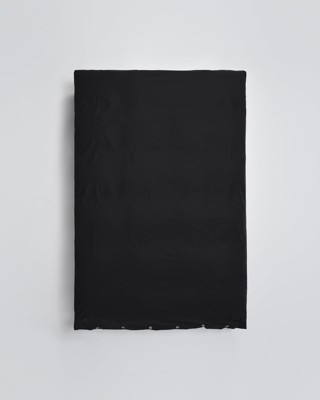 Mother duvet cover | Black Poplin