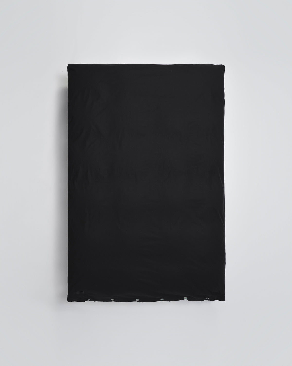 Mother duvet cover | Black Poplin