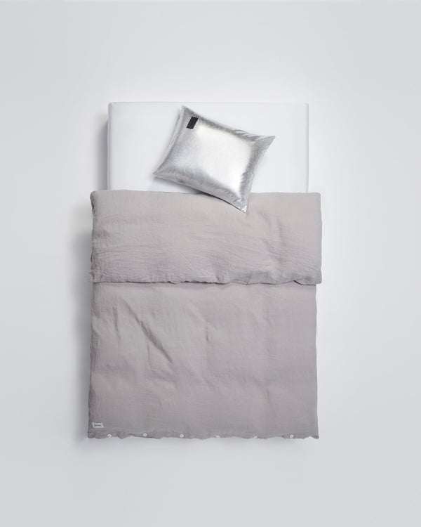 Mother duvet cover | Grey Linen