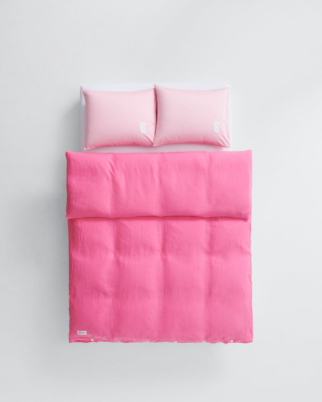 Mother duvet cover | Happy pink Linen