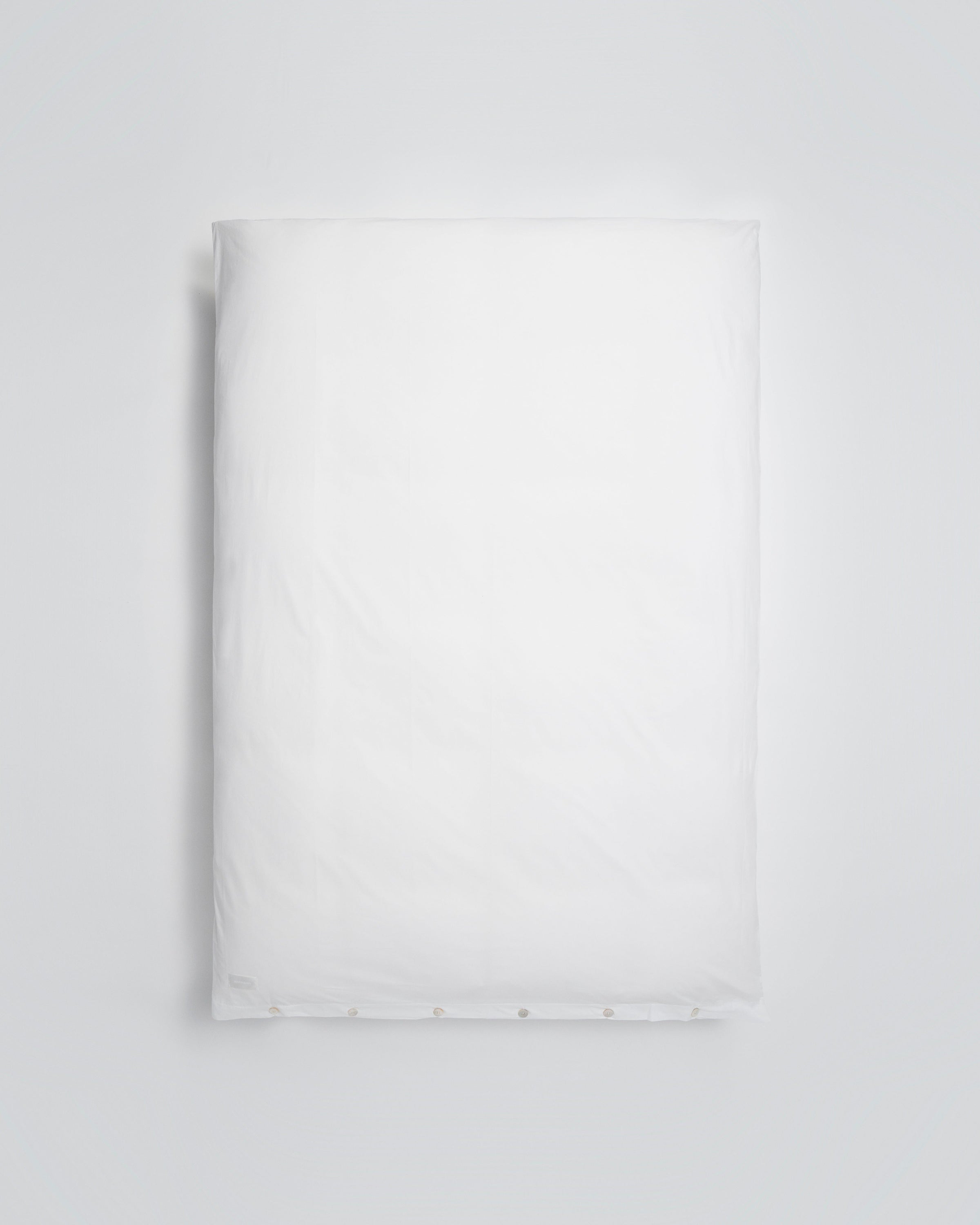 Mother duvet cover | White Poplin