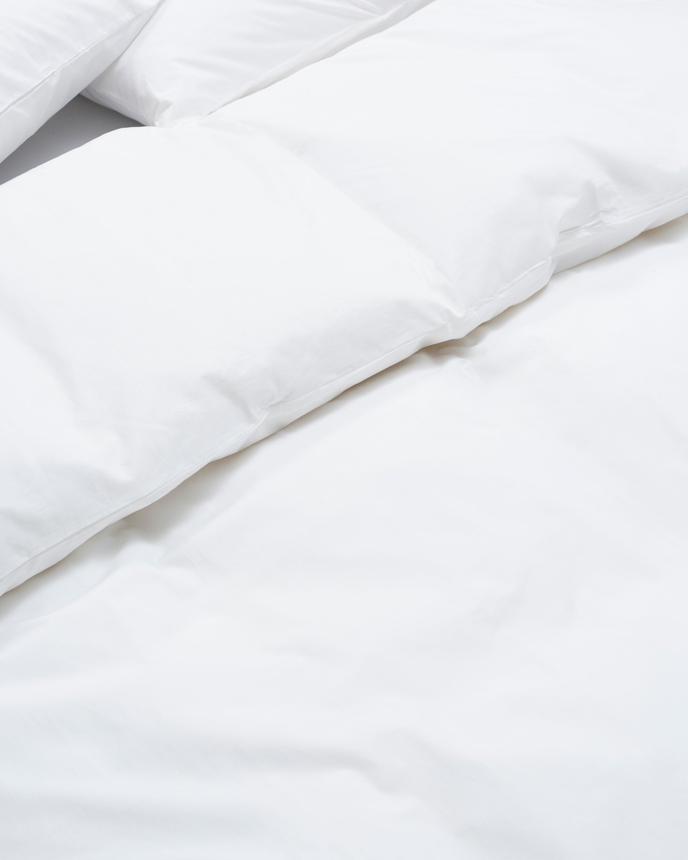 Mother duvet cover | White Poplin