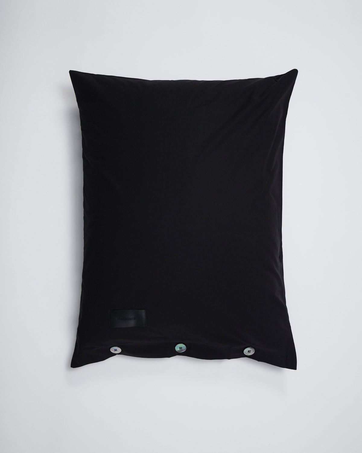 Mother pillow case | Black Poplin
