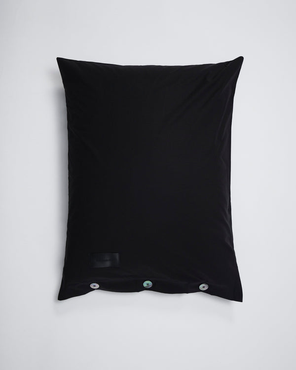 Mother pillow case | Black Poplin