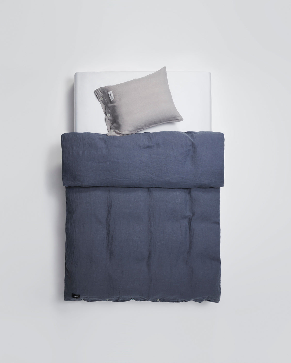 Mother pillow case | Grey Linen