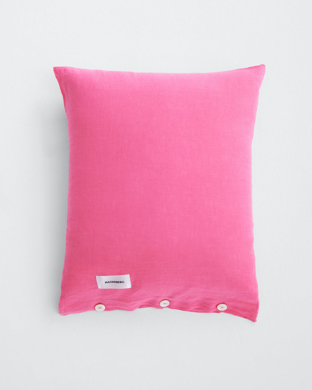 Mother pillow case | Happy pink Linen