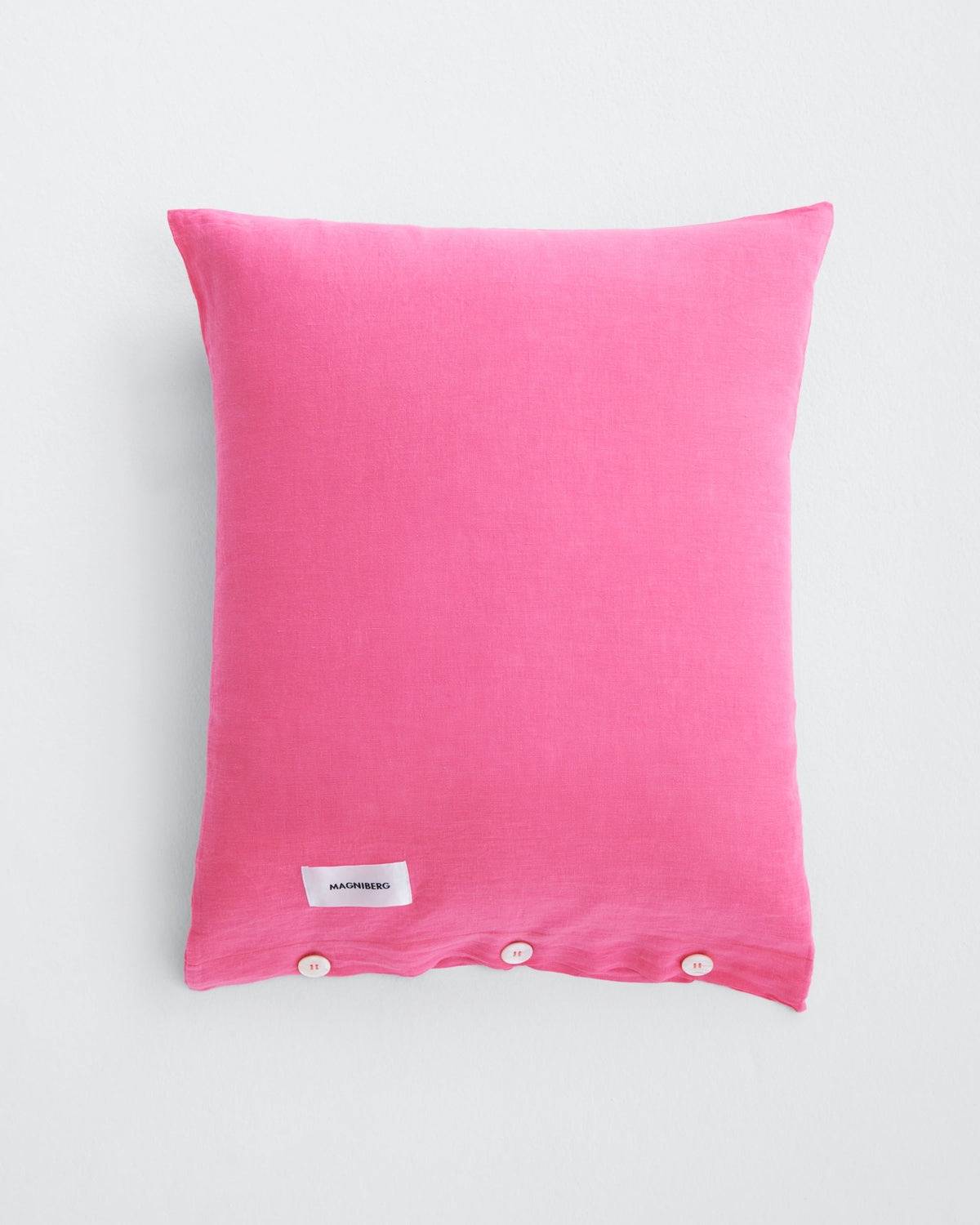 Mother pillow case | Happy pink Linen