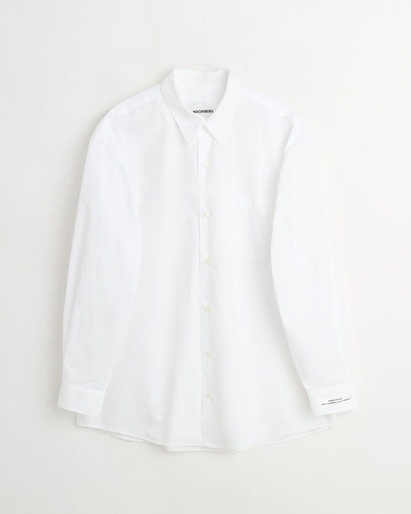 Night shirt | White Poplin