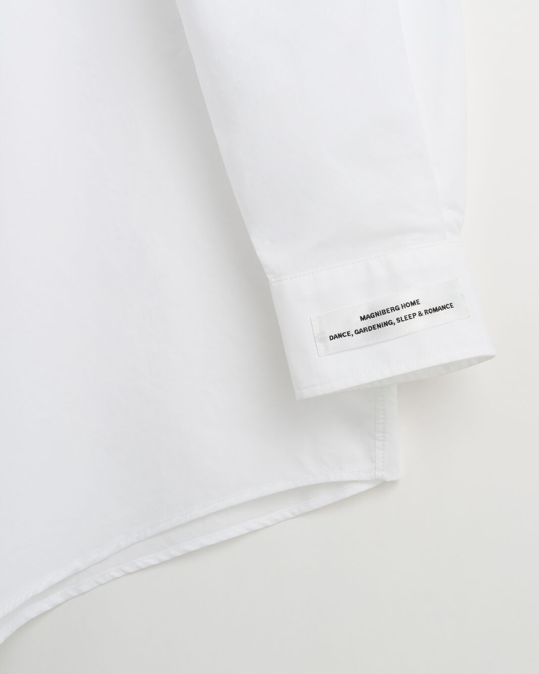Night shirt | White Poplin