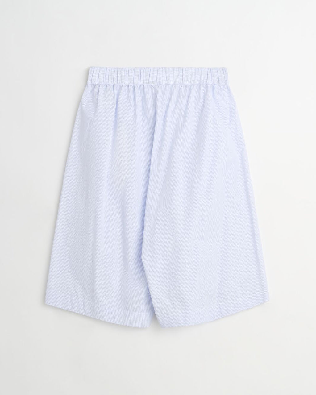 Night shorts | Light blue mini stripes Poplin