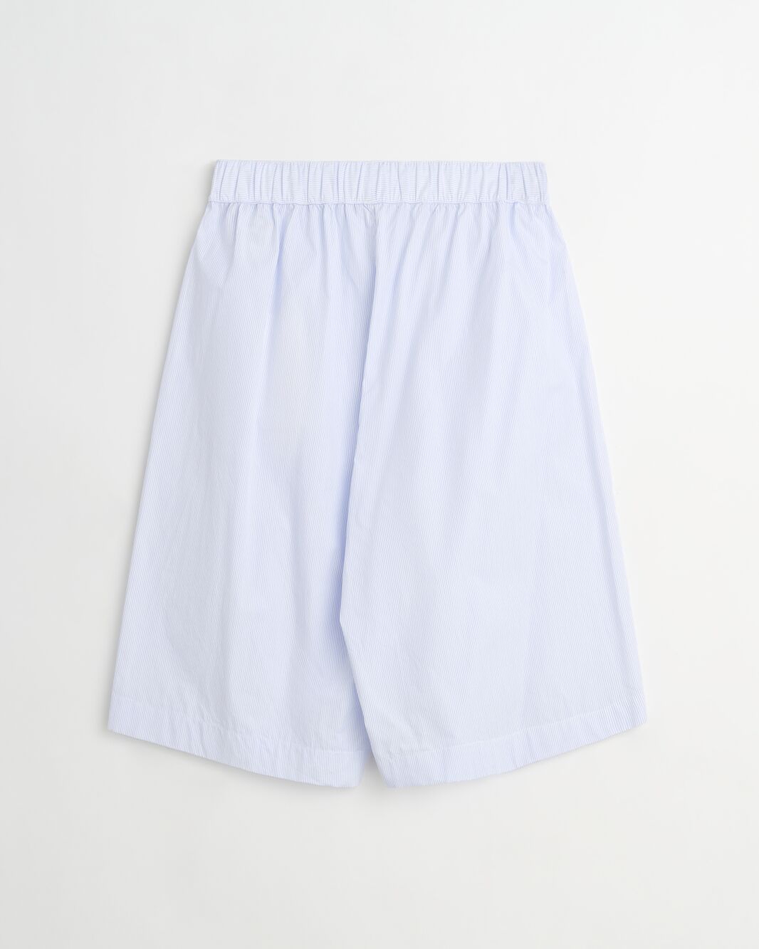 Night shorts | Light blue mini stripes Poplin