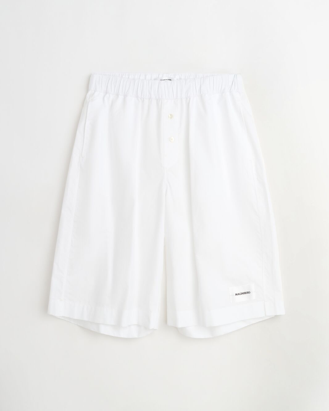 Night shorts | White Poplin