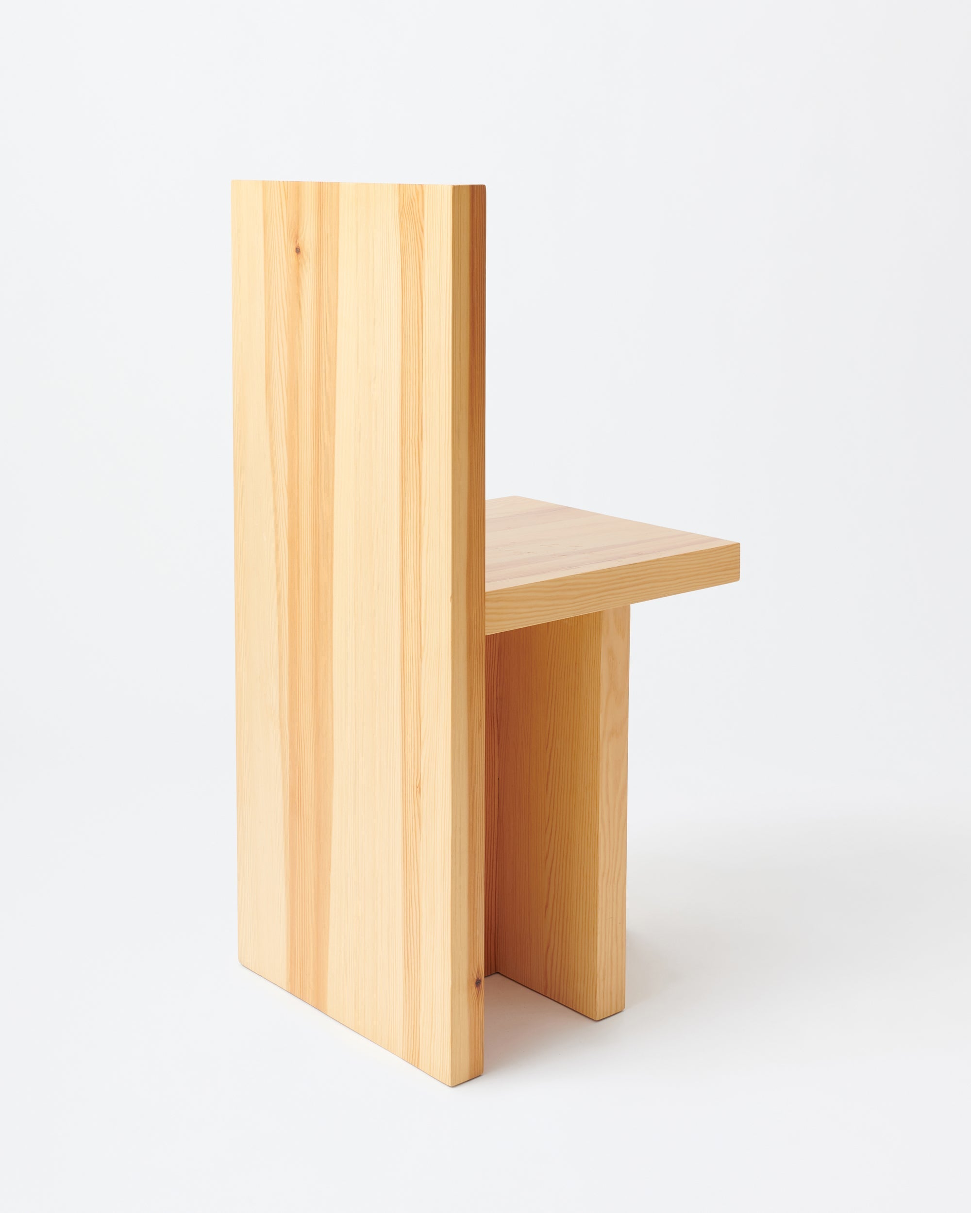 Pony chair | Lacqured blue Pine