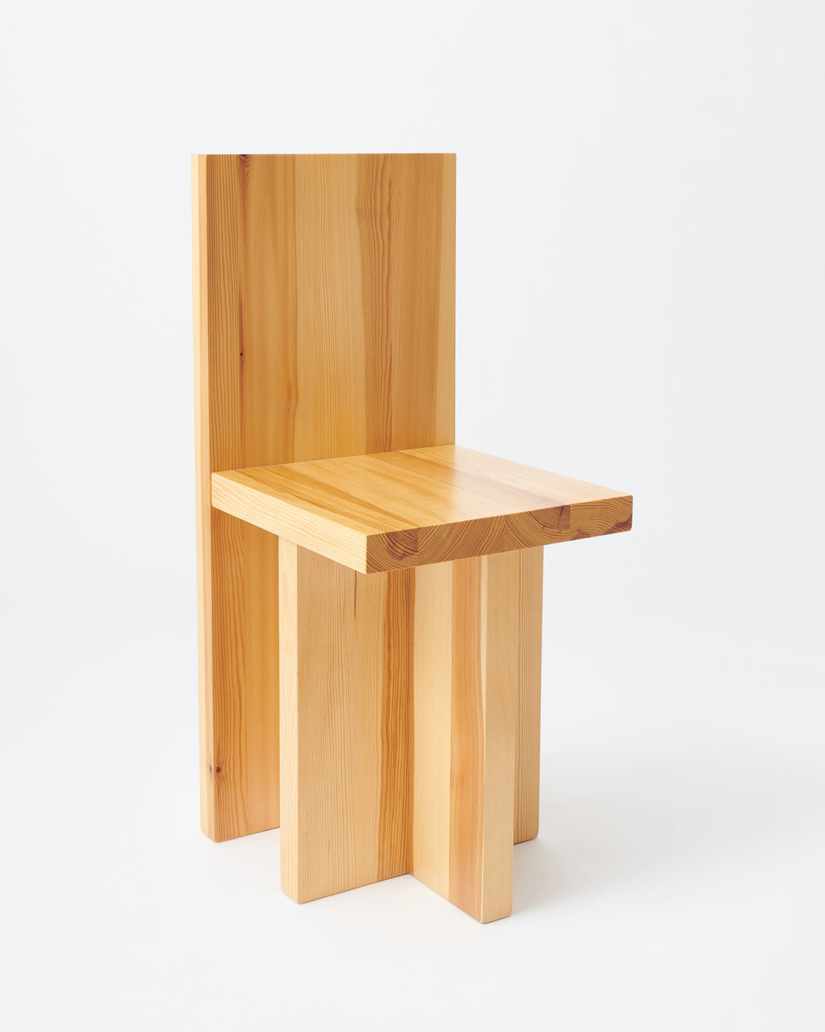 Pony chair | Lacqured blue Pine