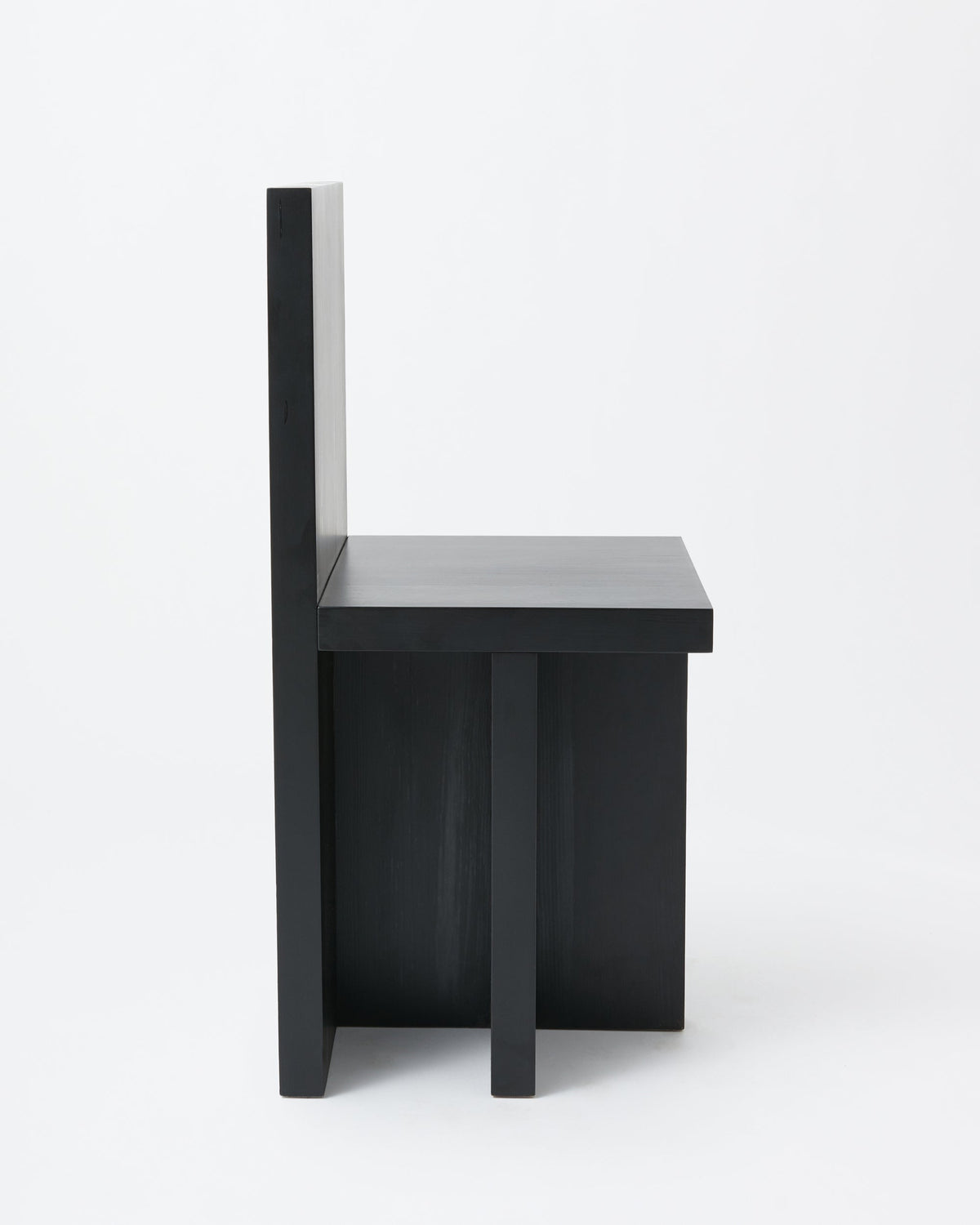 Pony chair | Stained black Pine