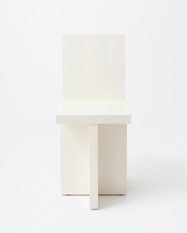 Pony chair | Stained off white Pine