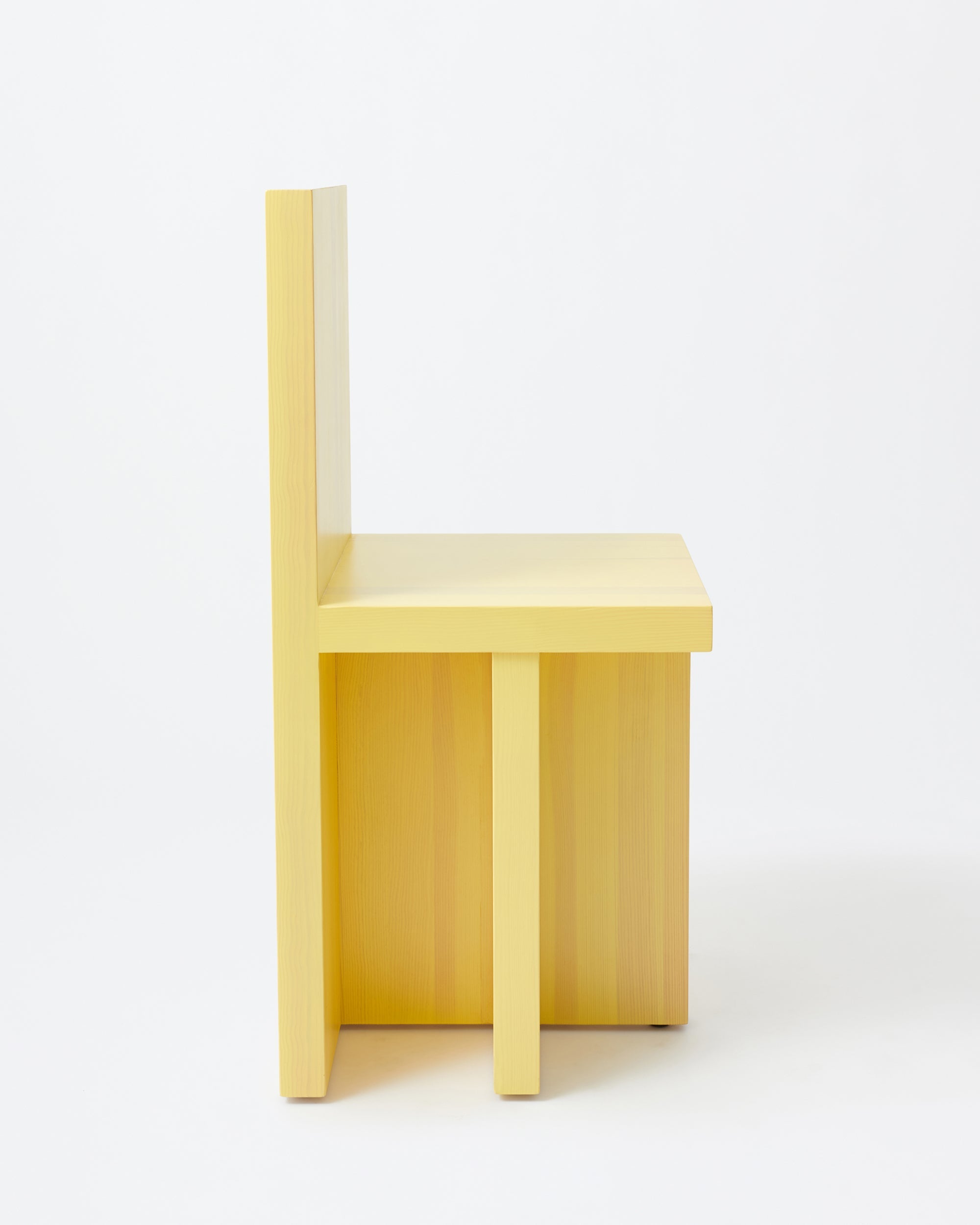 Pony chair | Stained yellow Pine