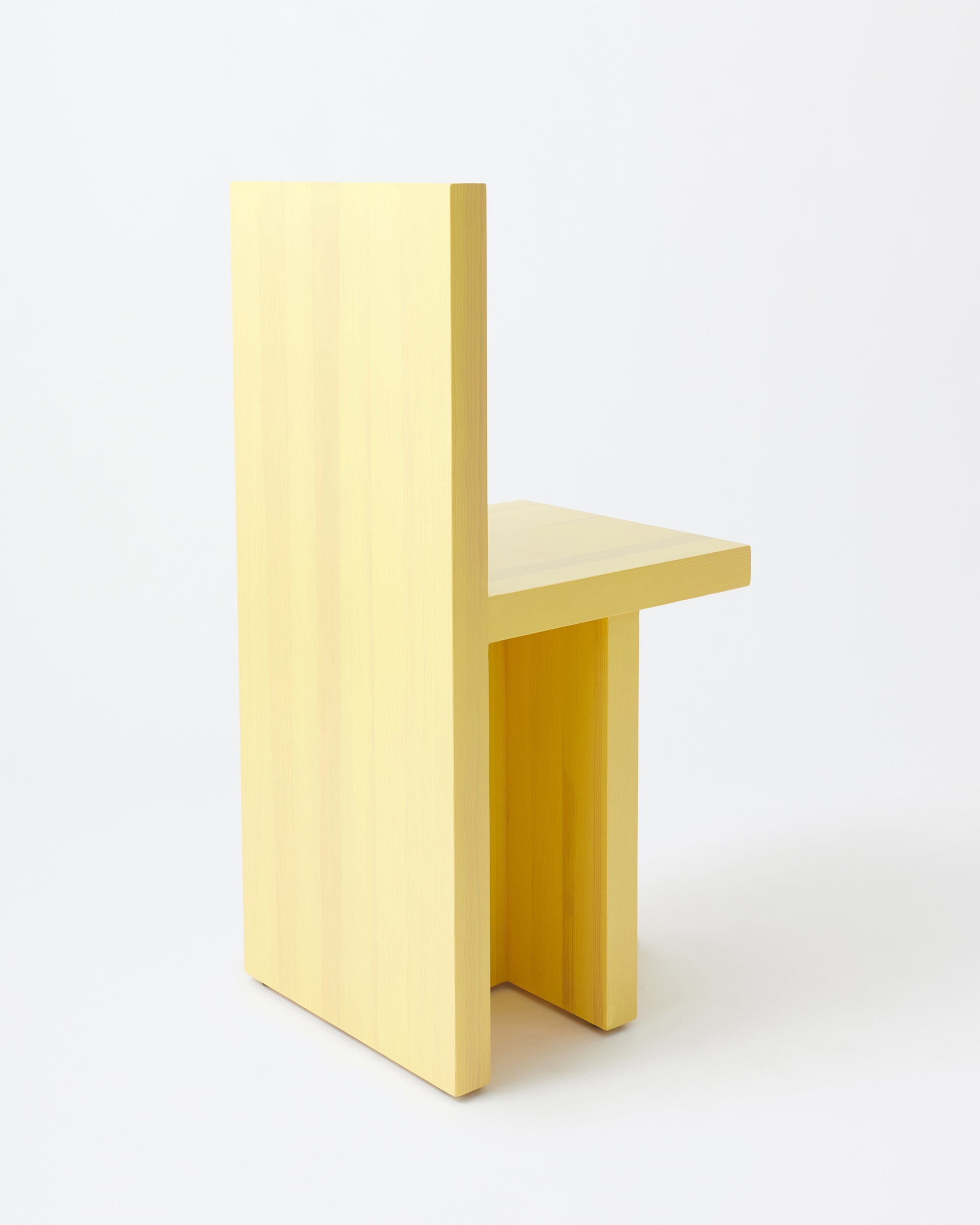 Pony chair | Stained yellow Pine