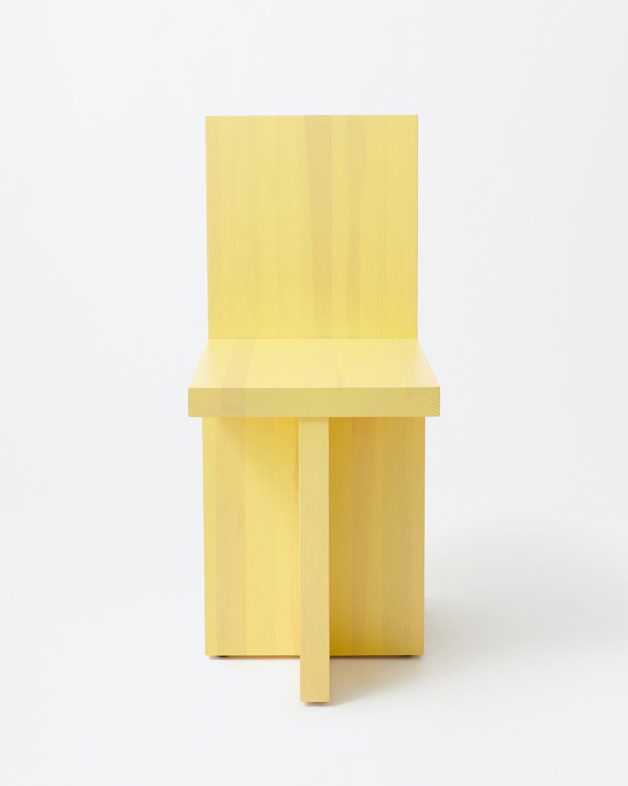 Pony chair | Stained yellow Pine