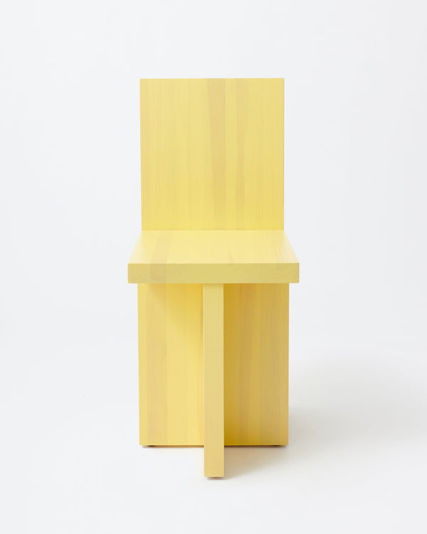 Pony chair | Stained yellow Pine