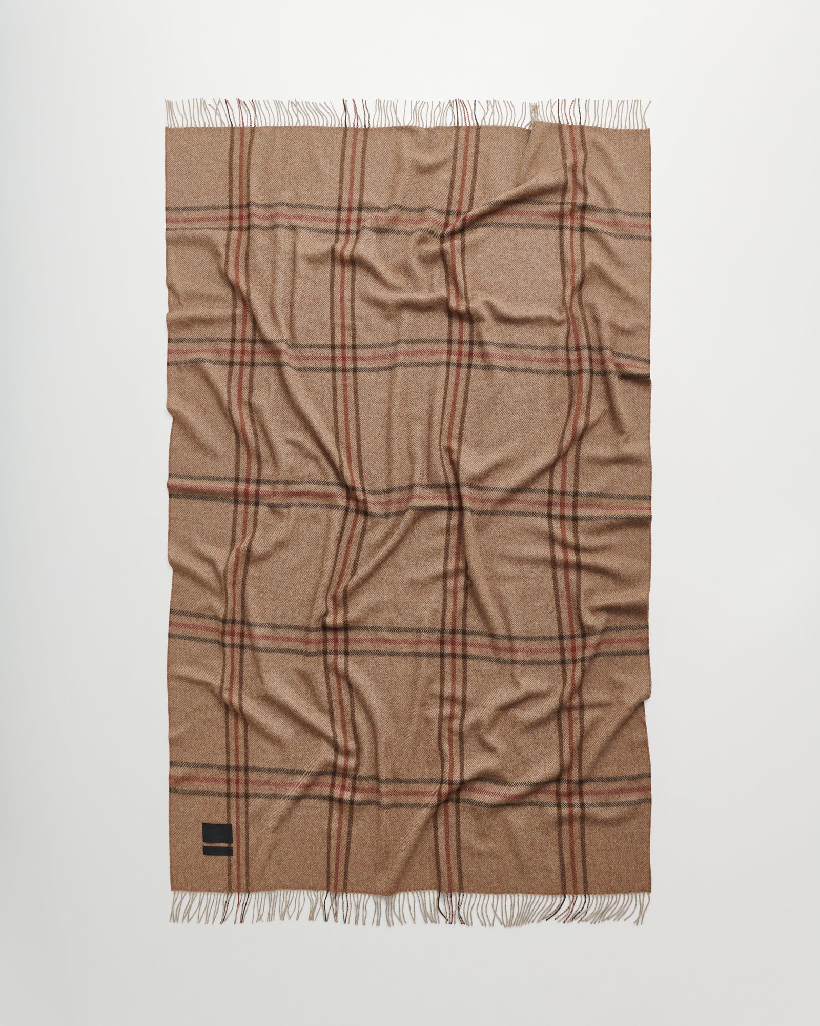 Princess blanket | Cinnamon beige alpaca