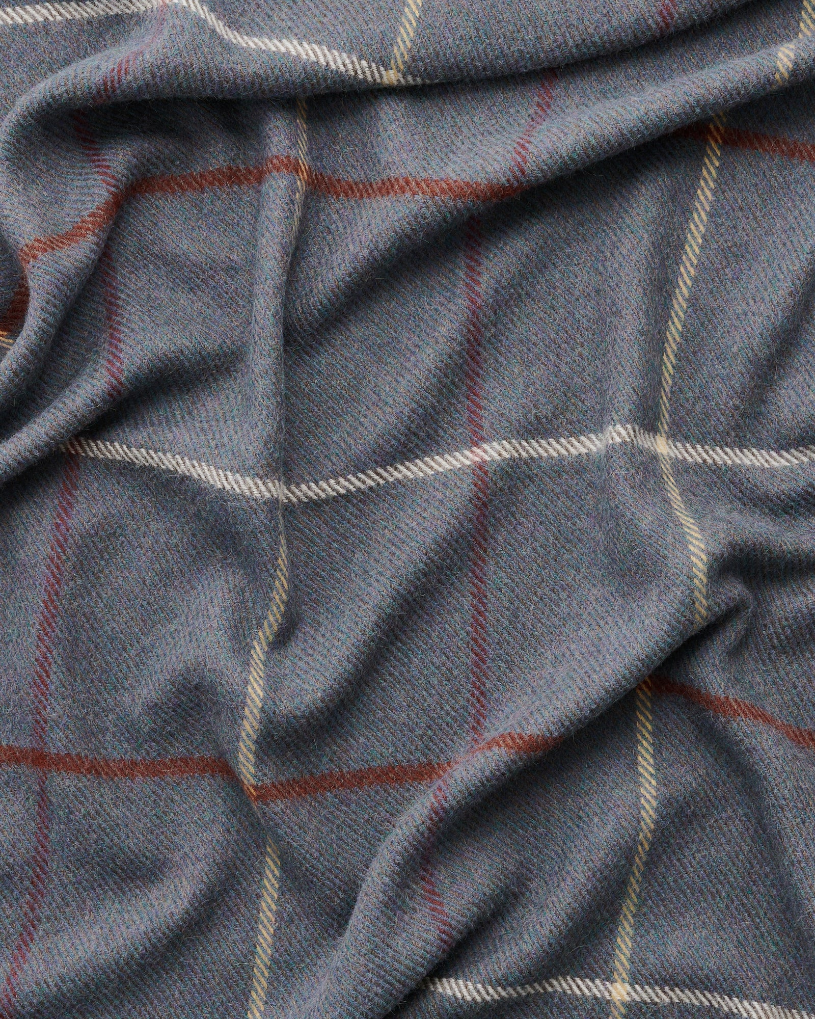 Princess blanket | Poppy seed blue alpaca