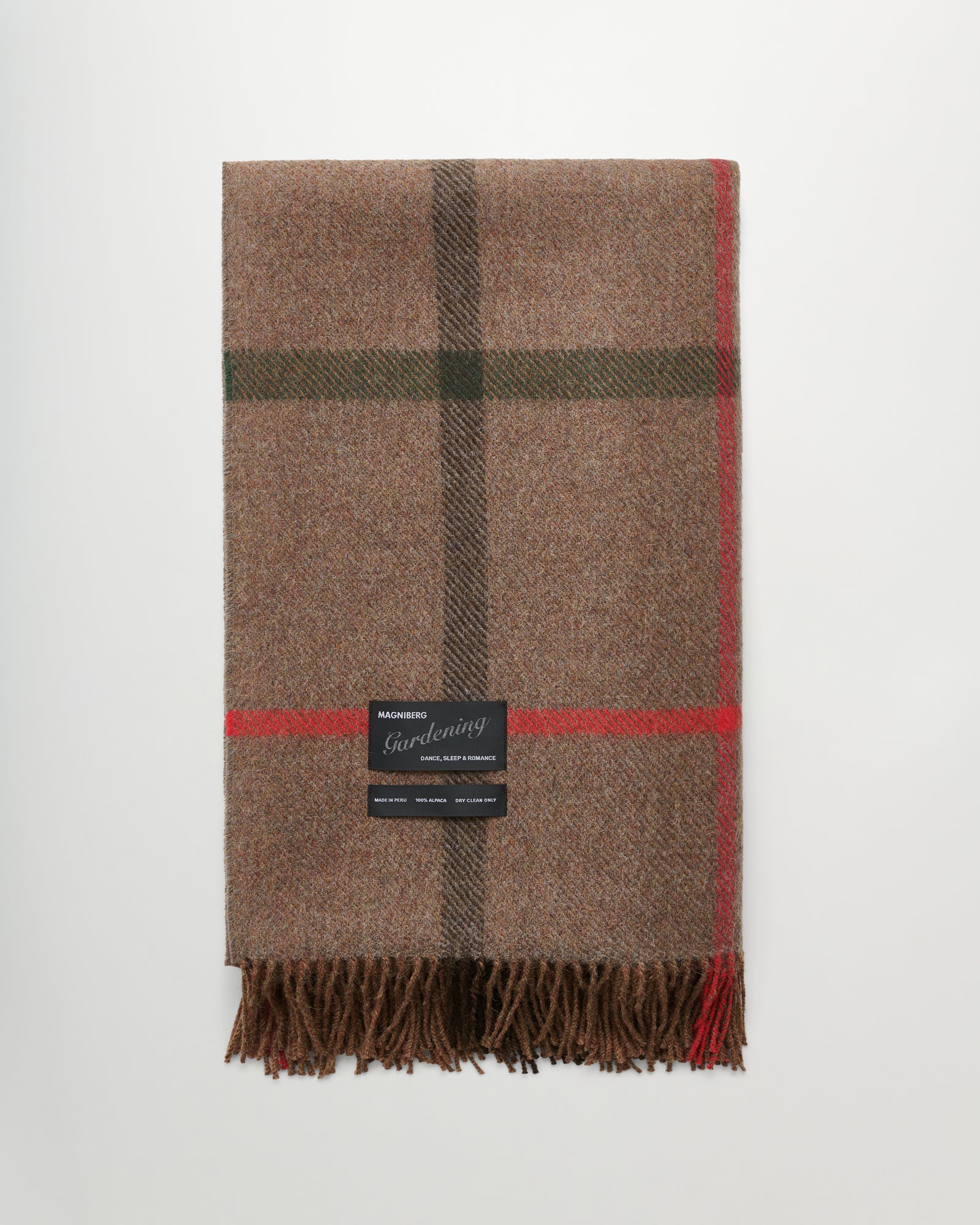 Princess blanket | Saffron brown alpaca