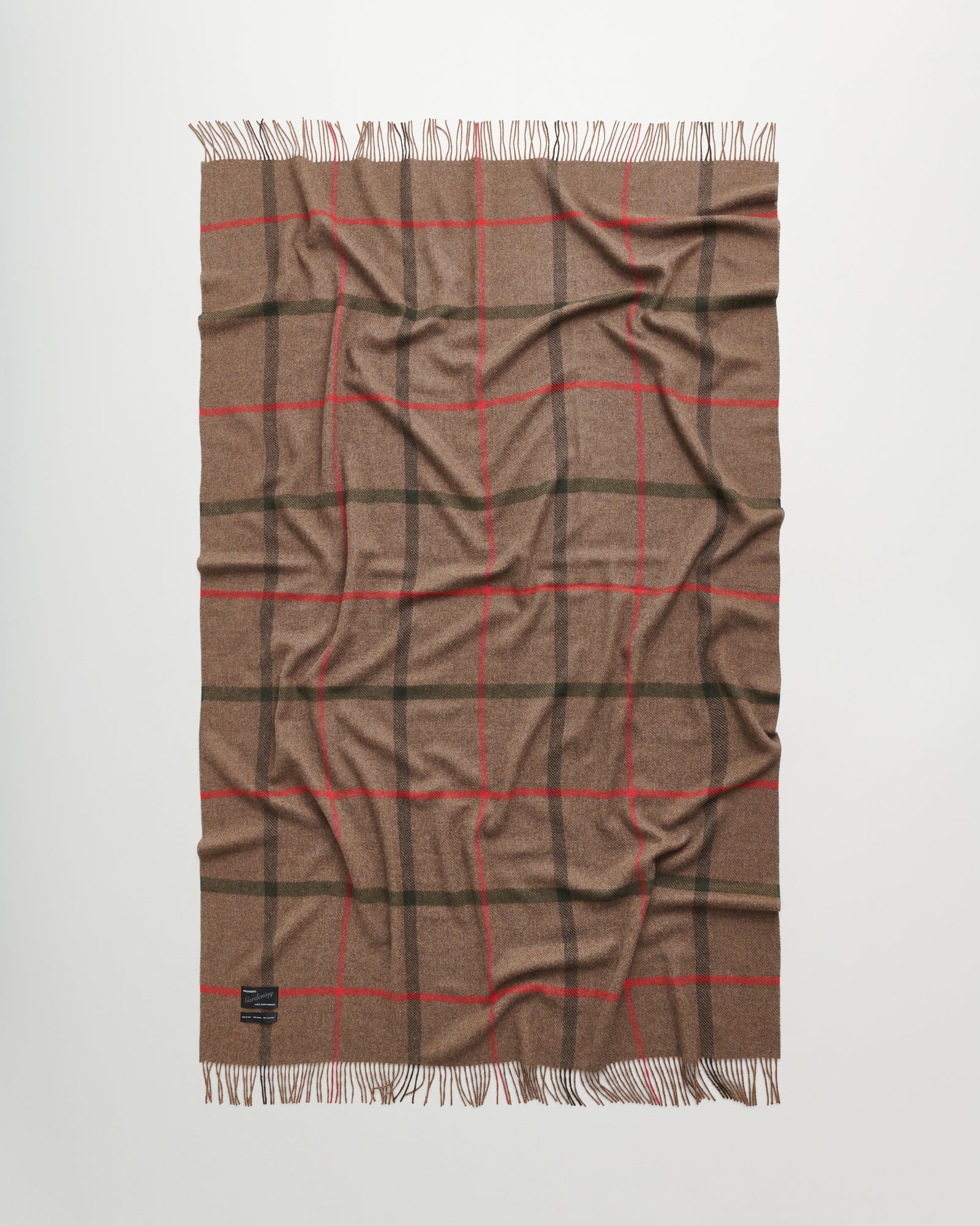 Princess blanket | Saffron brown alpaca