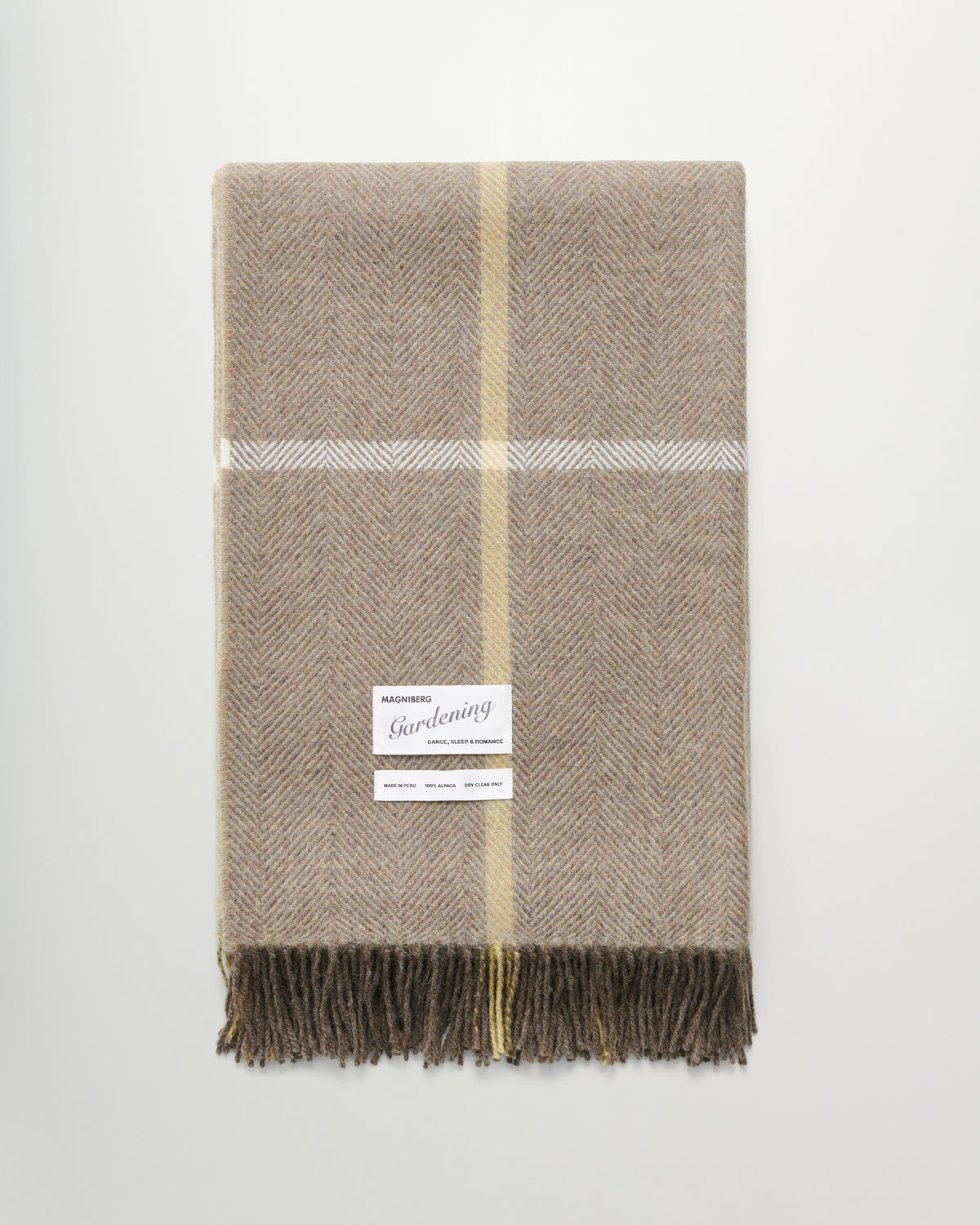 Princess blanket | Sage beige alpaca