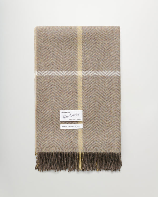 Princess blanket | Sage beige alpaca