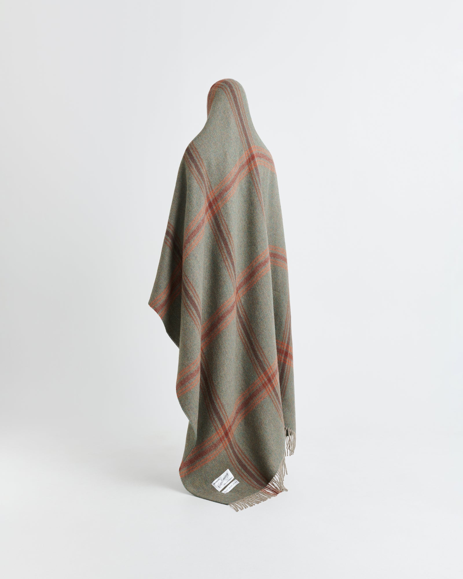 Princess blanket | Thyme green alpaca