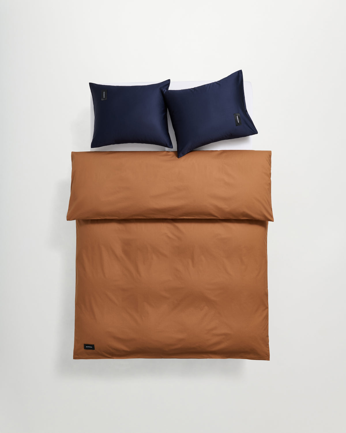 Pure duvet cover | Nocciola beige poplin