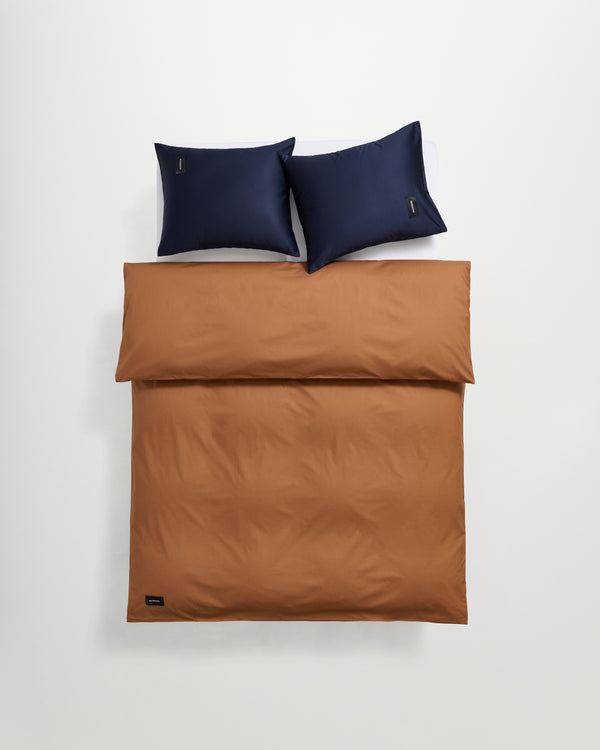 Pure duvet cover | Nocciola beige poplin