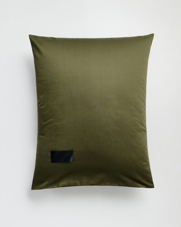 Pure pillow case | Olive green Sateen