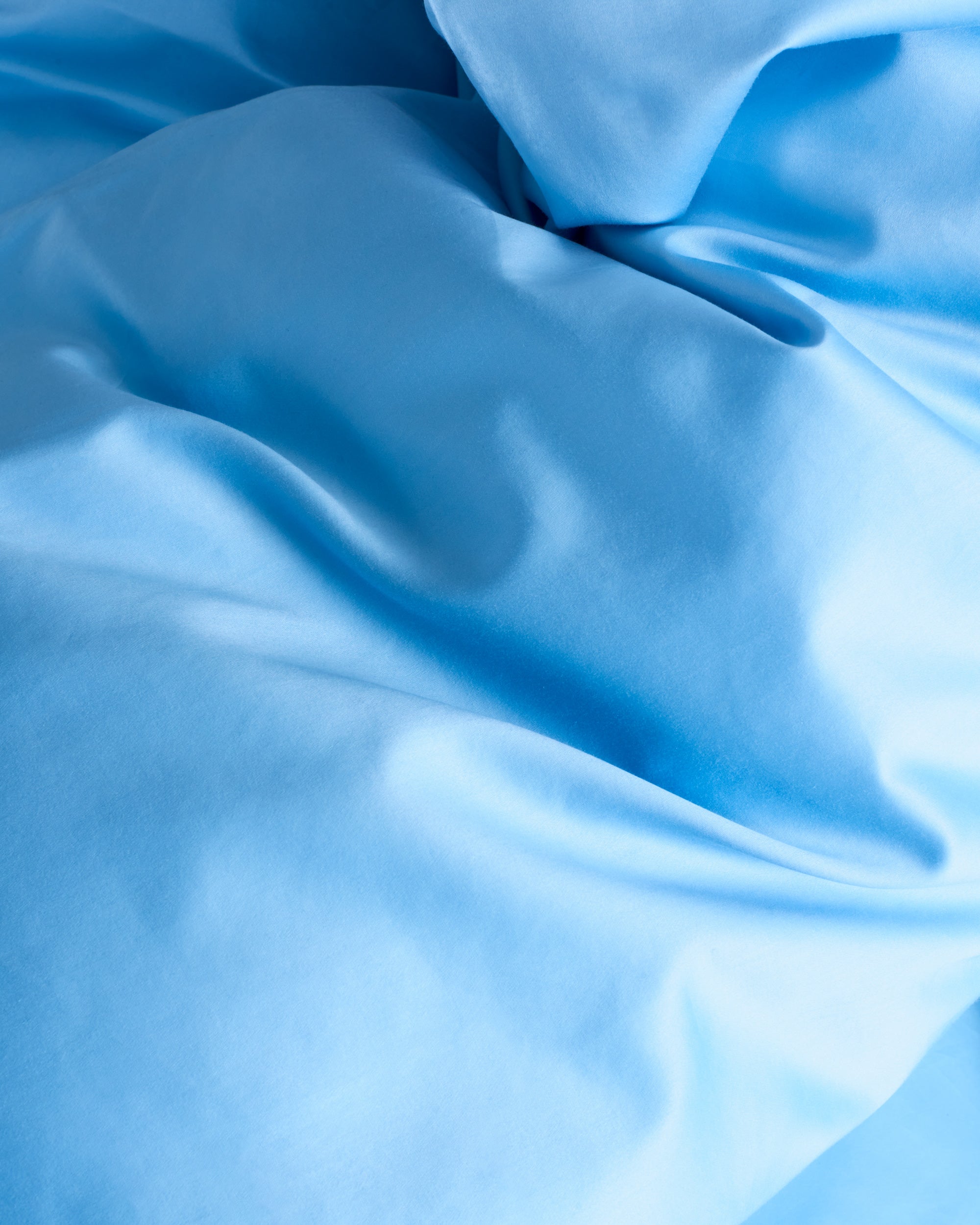 Pure duvet cover | Baby blue Sateen