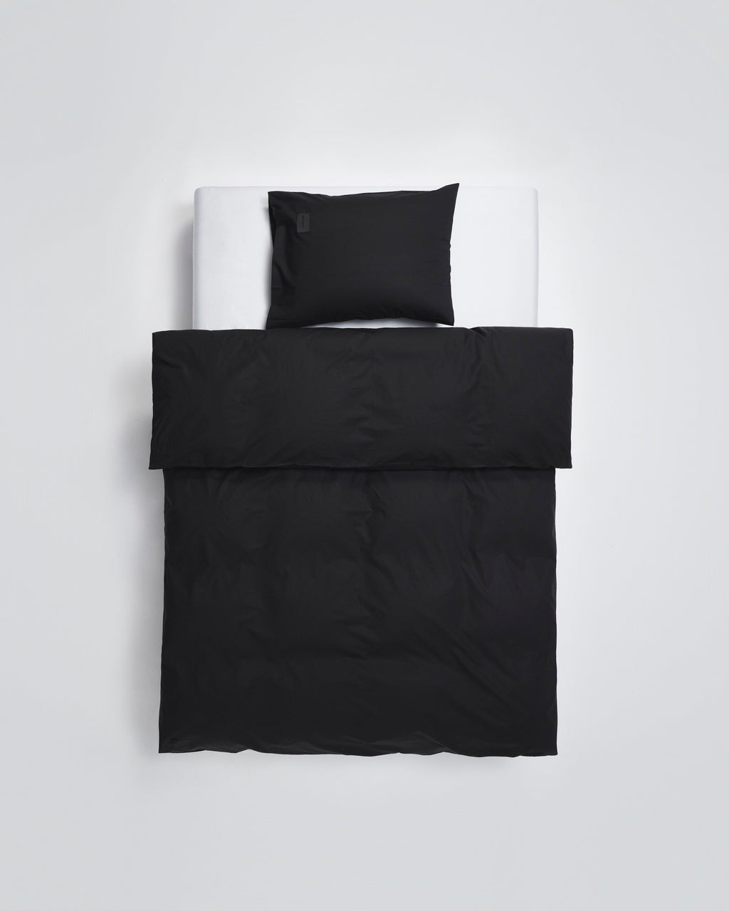 Pure duvet cover | Black Poplin