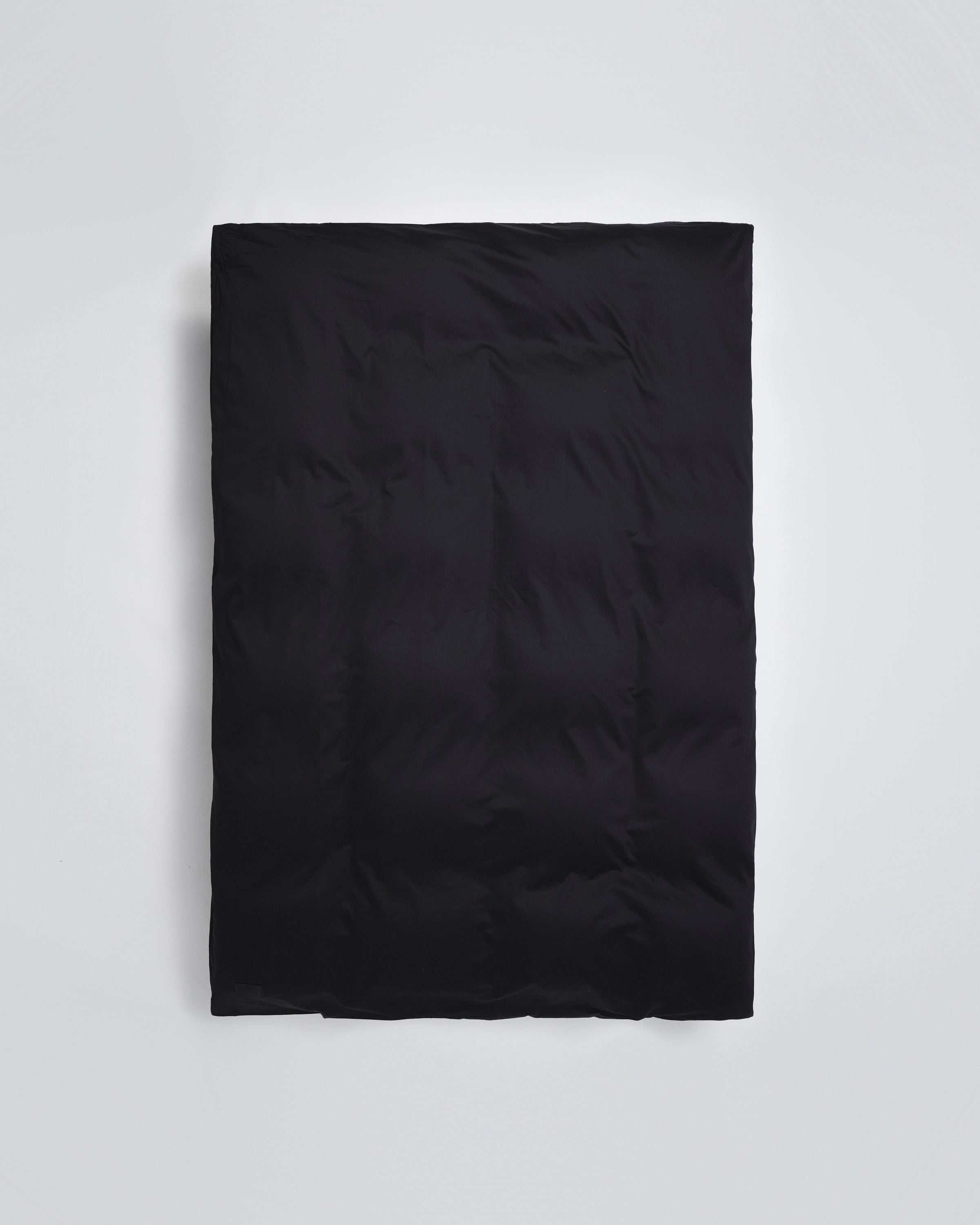 Pure duvet cover | Black Sateen