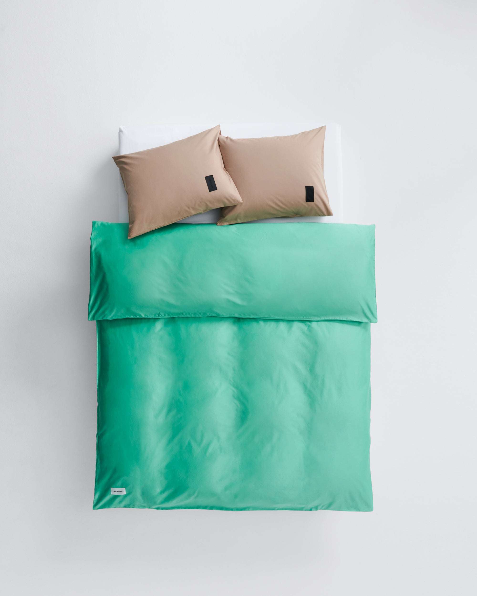 Magniberg Pure Sateen 掛布団カバー シングル グリーン Pure-duvet-cover-Fresh-green-