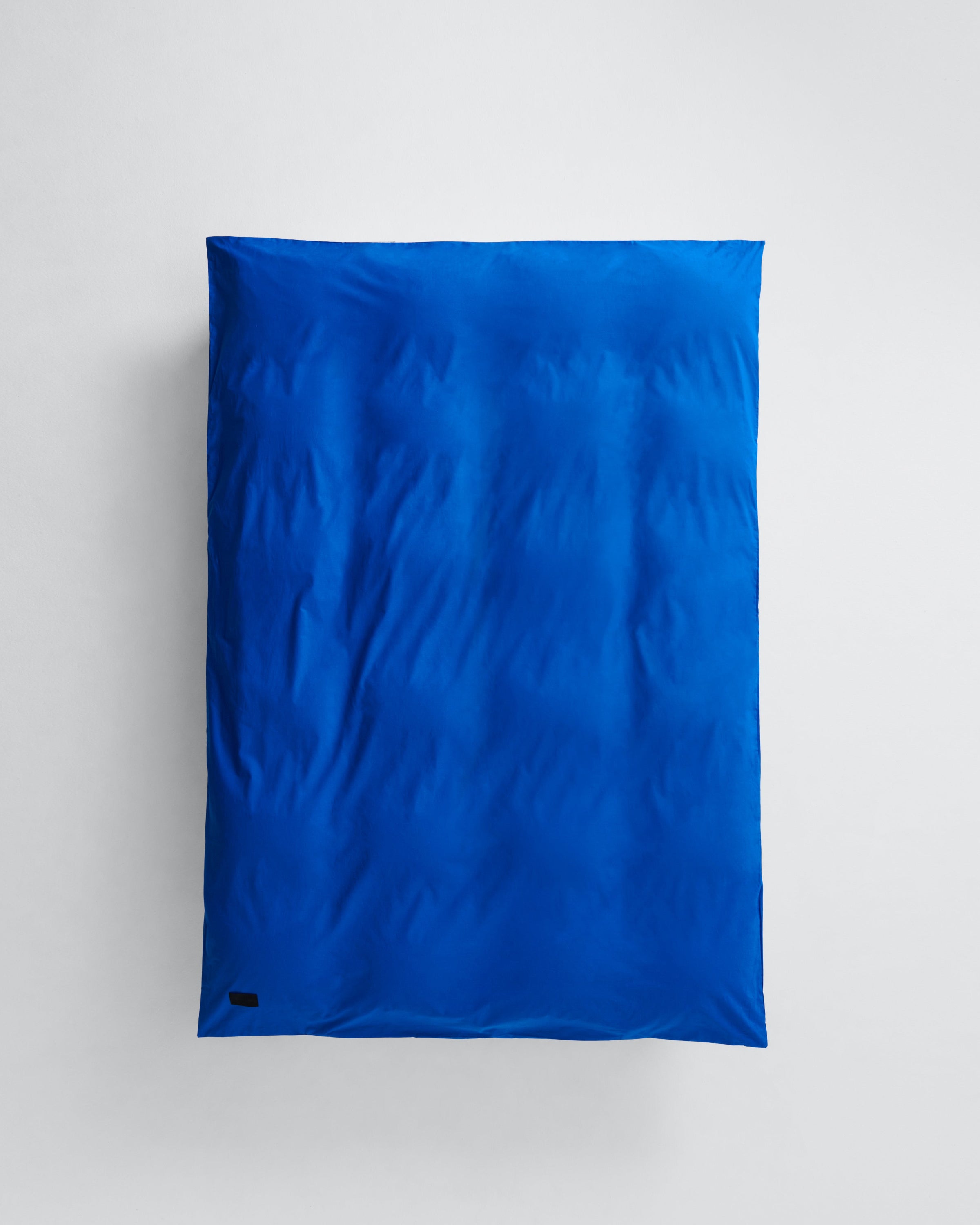 Pure duvet cover | Italian blue Poplin