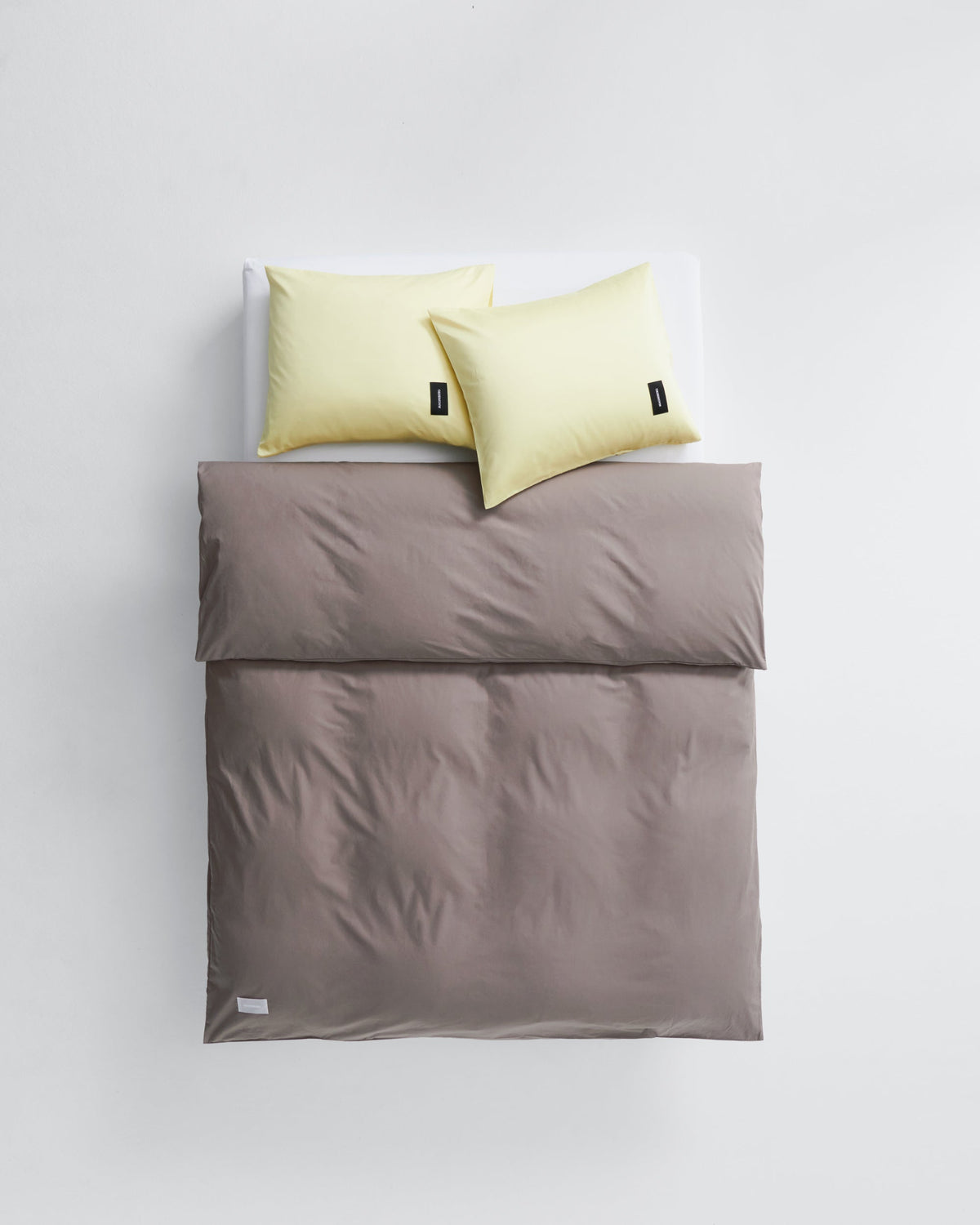 Pure duvet cover | Mud Poplin