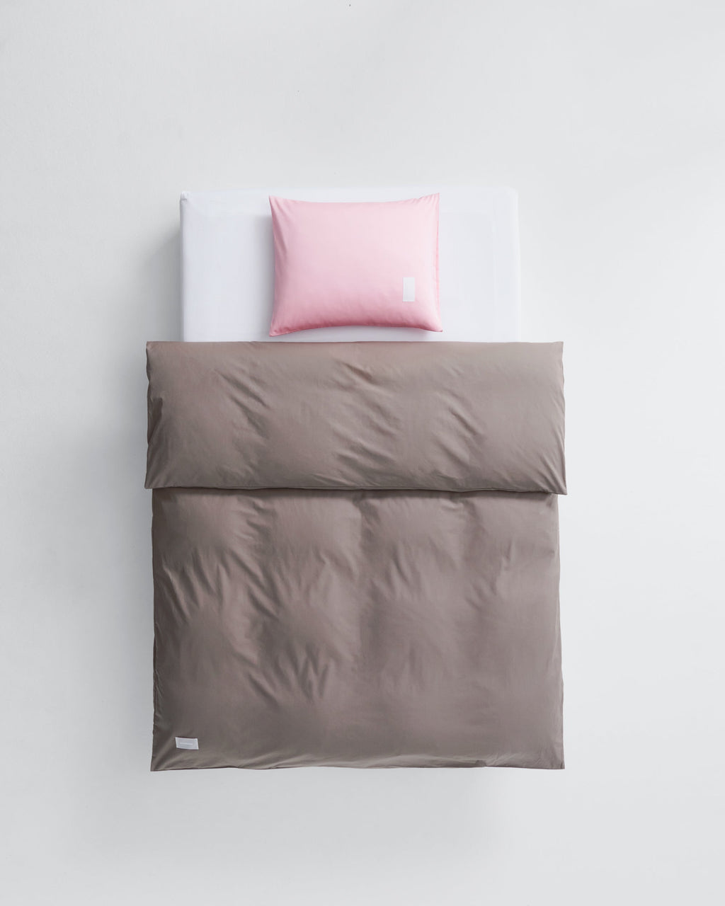 Pure duvet cover | Mud Poplin