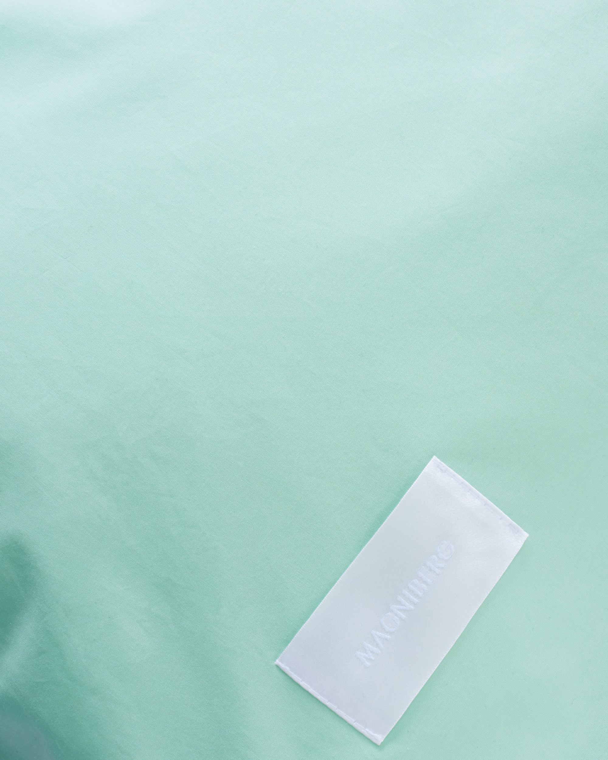 Pure duvet cover | Pale green Poplin