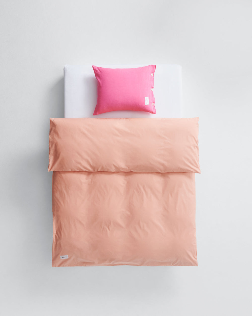 Soft cotton poplin duvet cover from Mother collection. Handmade