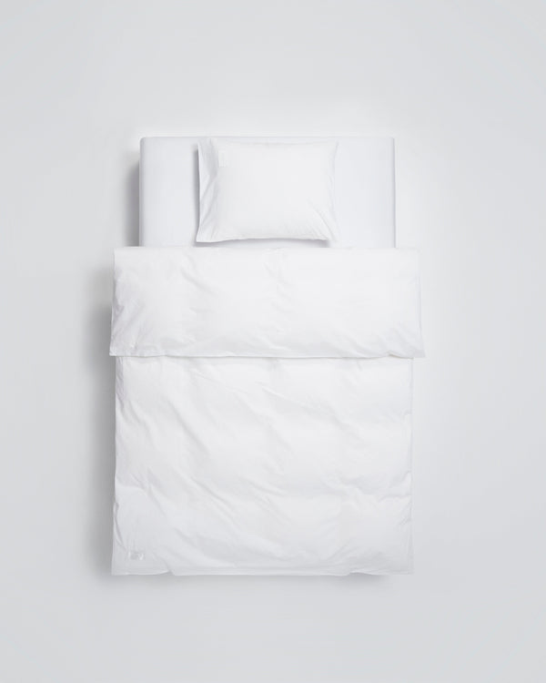 Pure duvet cover | White Poplin