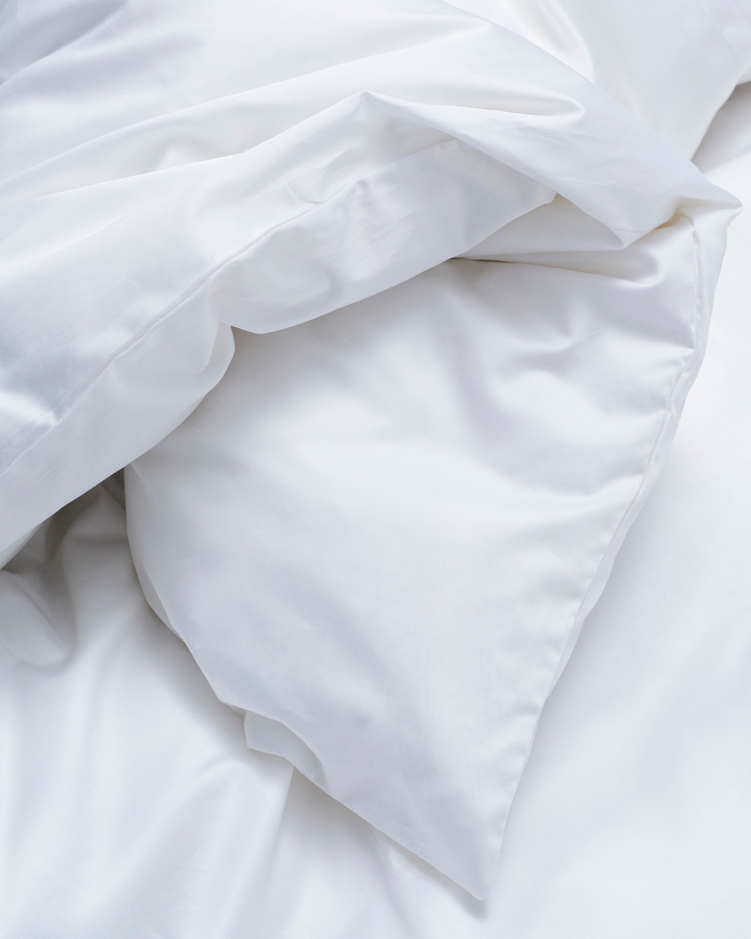 Pure duvet cover | White Sateen