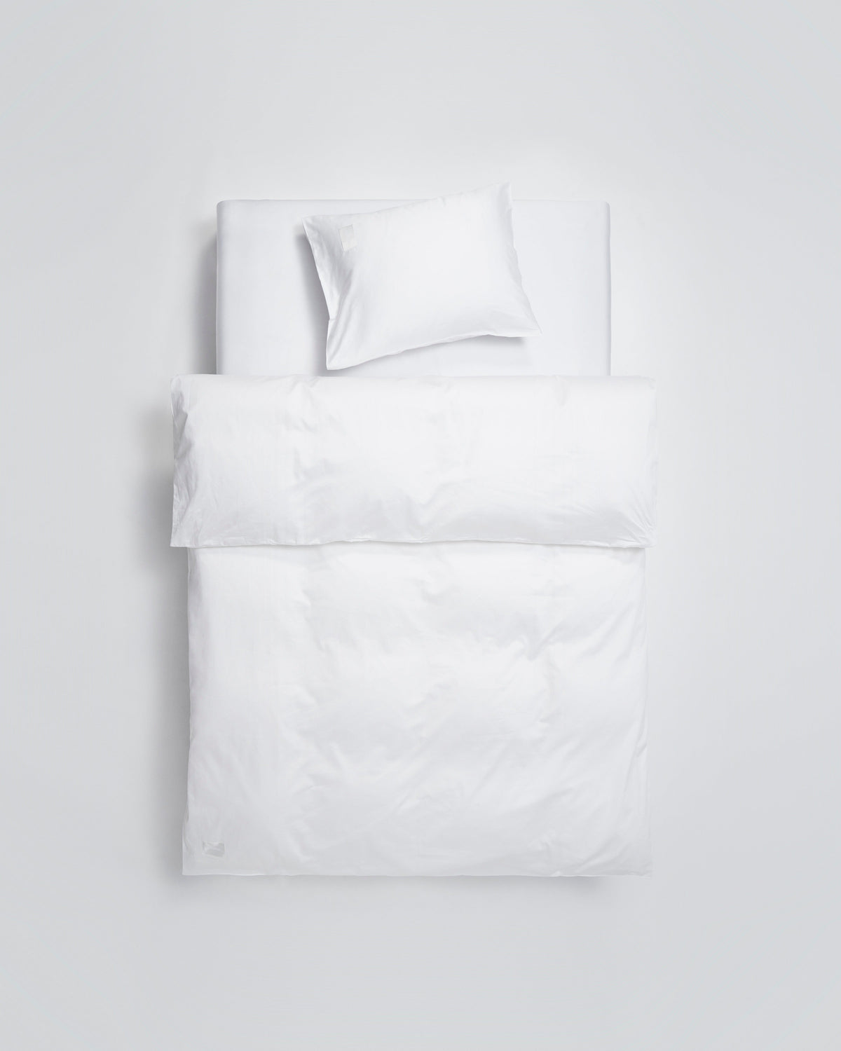 Pure duvet cover | White Sateen