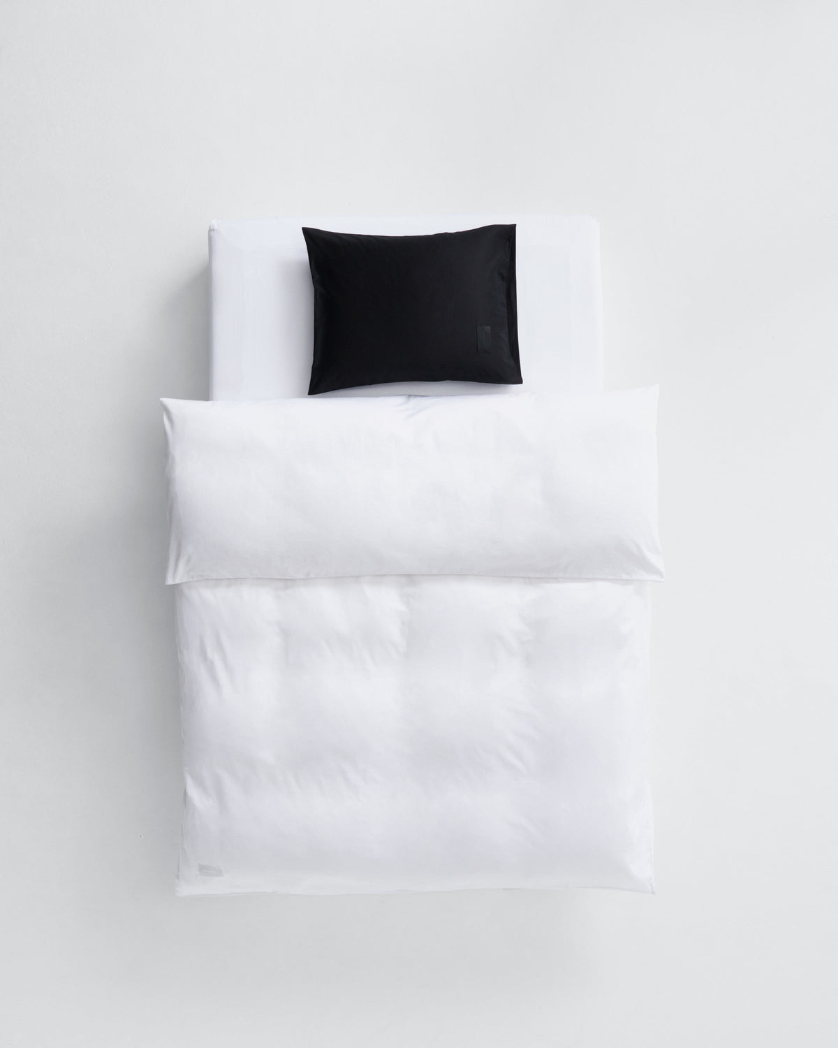 Pure pillow case | Black Poplin
