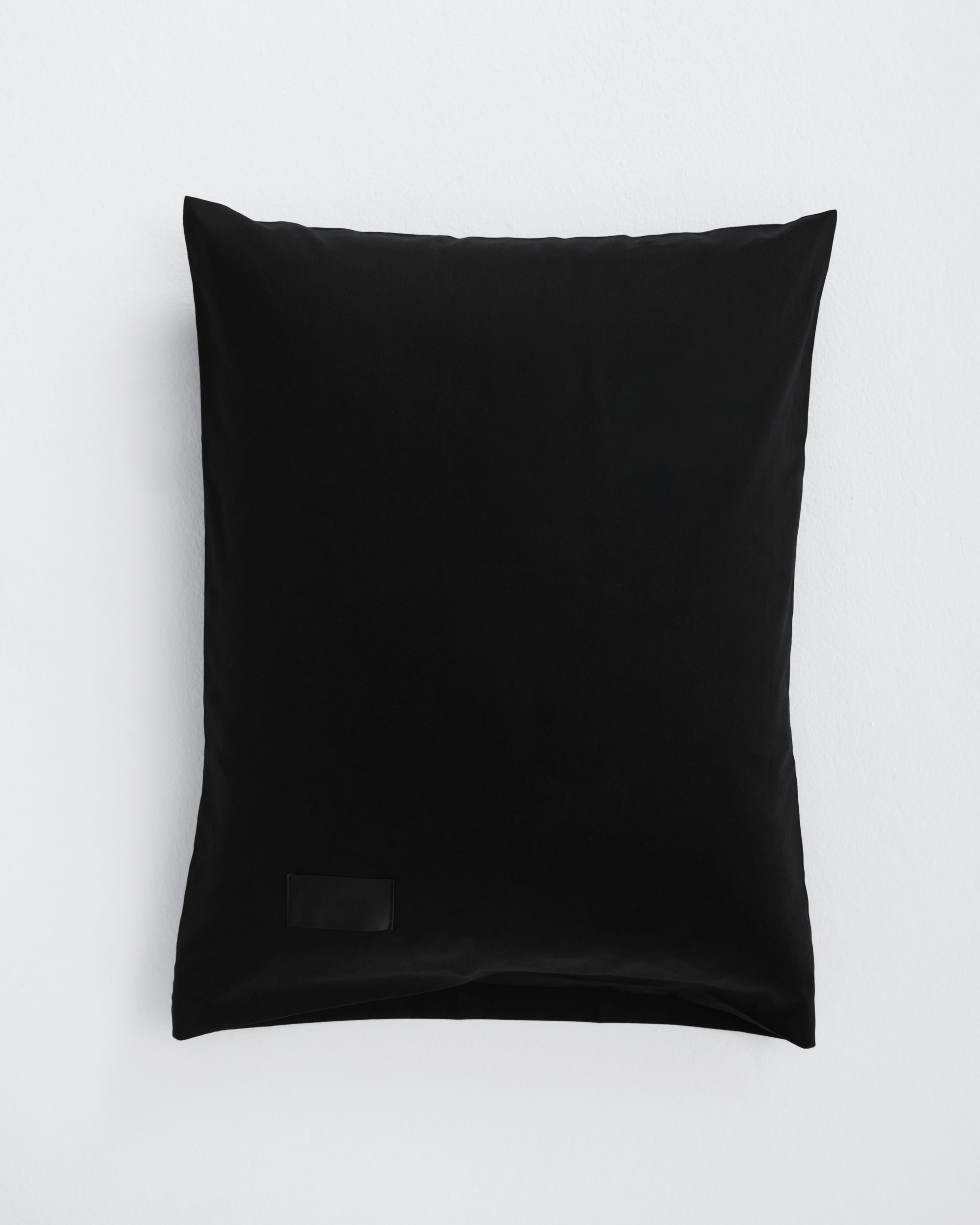 Pure pillow case | Black Sateen