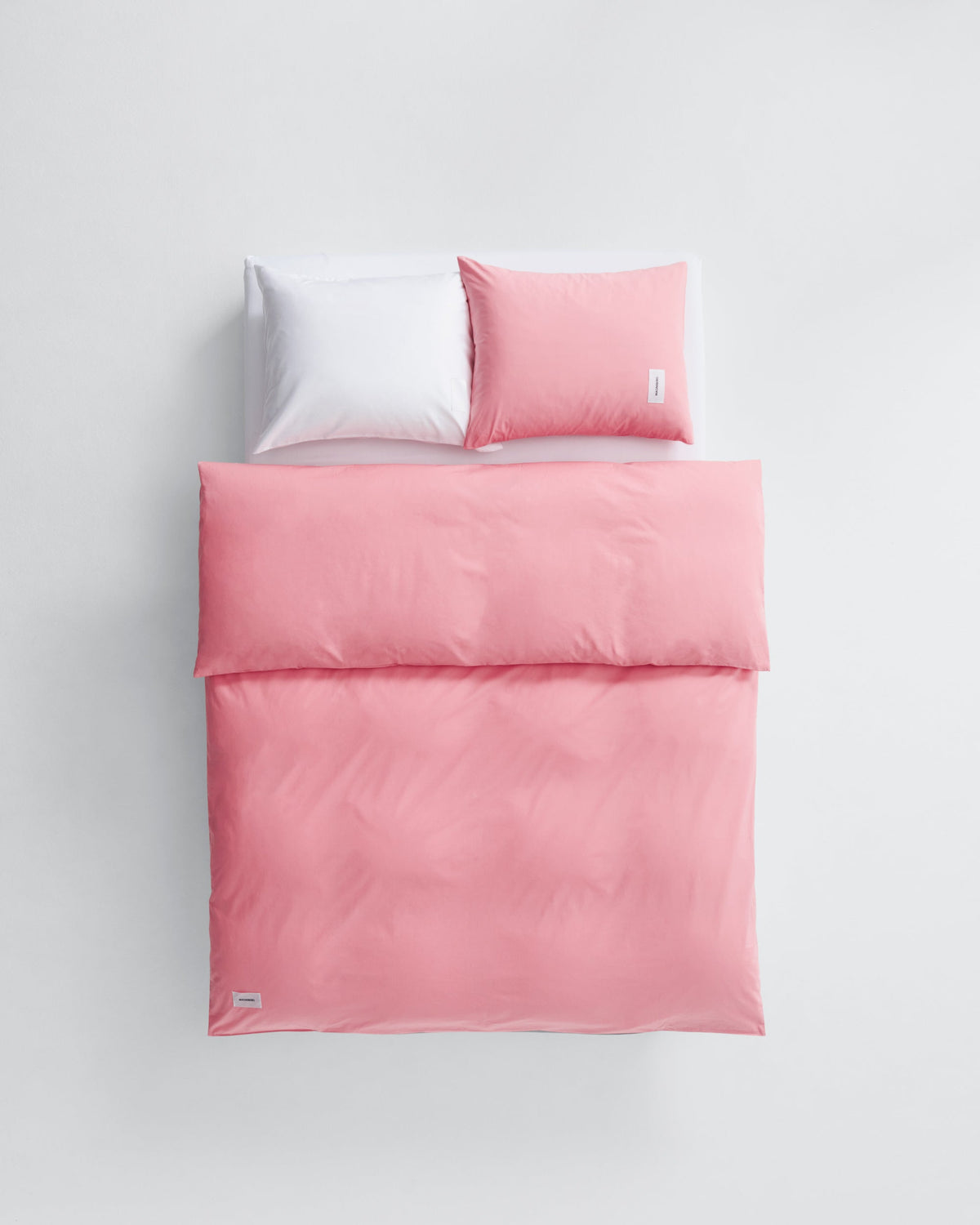 Pure pillow case | Coral pink Poplin